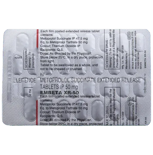 embeta xr 50mg tablet 30's